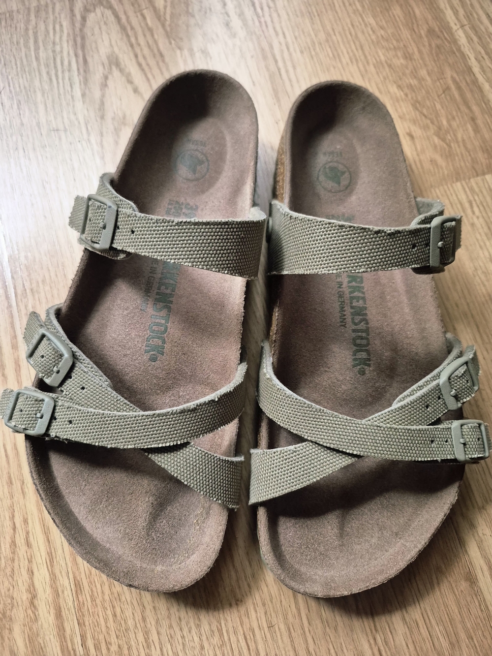 Birkenstock Khaki Franca Sandals